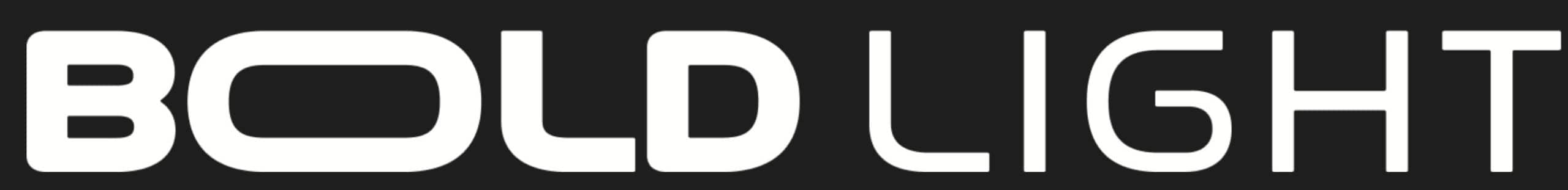 Bold light logo