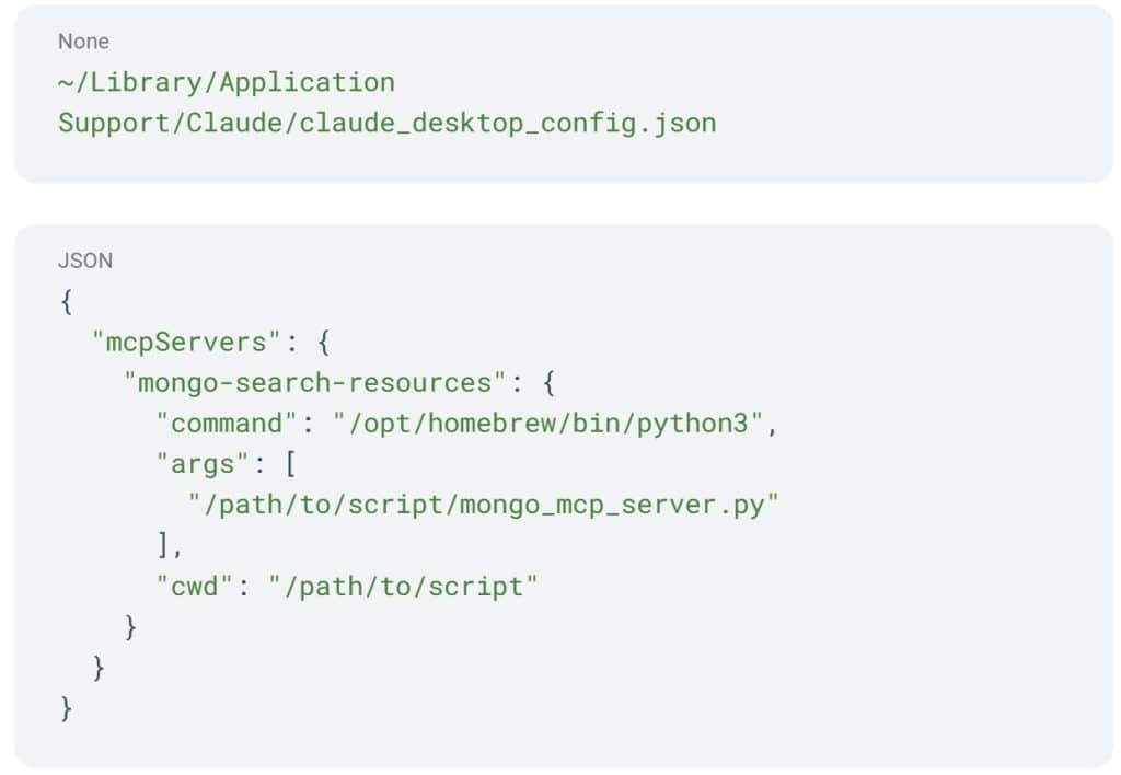 Claude MCP Server Configuration