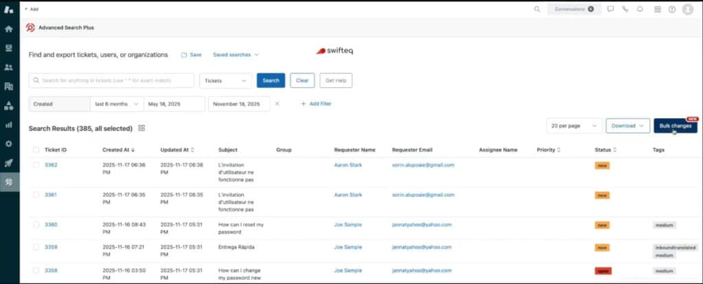 How to Bulk Update Tickets in Zendesk